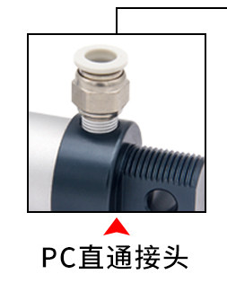 Цилиндр 铝合金迷你气缸mal16*20*25*32*40x25/50/75/100/125/150/175/200 Ksoe