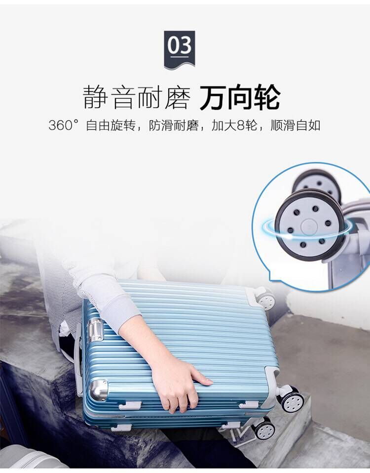 Retro vali nữ Hàn Quốc phiên bản của nhỏ tươi xe đẩy hộp phổ wheel nam 24 hành lý du lịch hộp mật khẩu sinh viên đại học 20 vali nhỏ