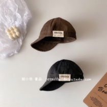 Bao Xiaoyu 2021 Autumn New South Korea southeast gate children retro do old water wash cotton soft eaves duck tongue hat