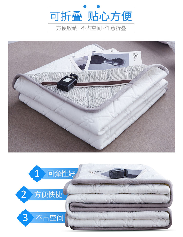 Giường cao su dày 2 cm nệm cao su dệt kim nệm mềm và thoáng khí thoải mái nệm đầy đủ nhíp cao su - Nệm nệm mút
