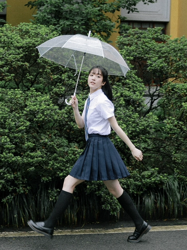 Японская летняя осенняя студенческая юбка в складку, форма для школьников, комплект, короткий рукав, для средней школы, полный комплект