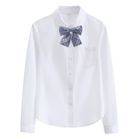 Белая рубашка, галстук-бабочка