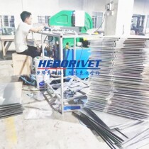 Berrek small logo card riveting machine signage riveting machine production manufacturing