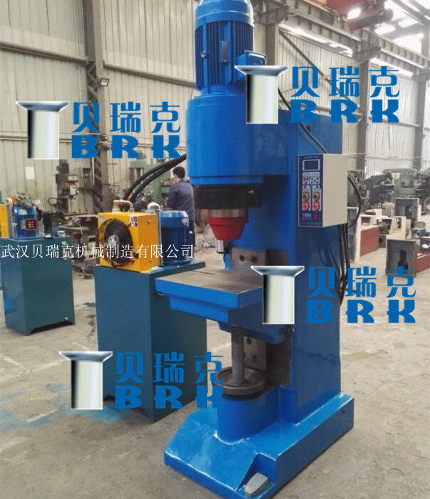 Berrek Hafengroove Heavy riveting machine HJM30 Bereck tube gallery channel riveting machine 30 model