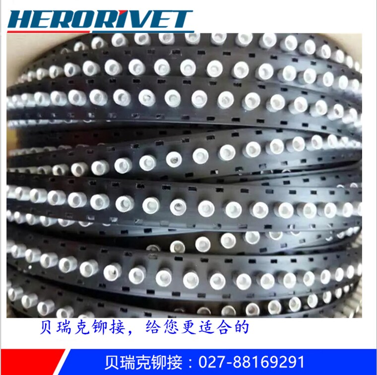 Self-piercing rivets for busbar shells Belt-type semi-hollow rivets Self-piercing riveting machine rivets