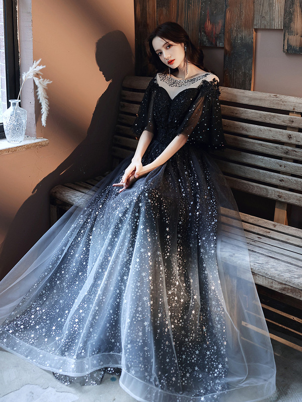 Plus-Size Evening Dress for Chubby Women, Slimming Effect, 200 Pounds, 2026 New Style, Elegant for Banquets, High-End Hostess Long Dress, Extra Large Size