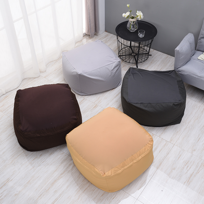 Lazy sofa bedroom balcony leisure small reclining chair girl cute single chair bean bag tatami net red