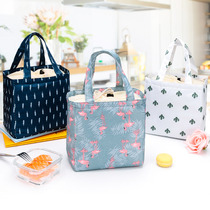 New drawstring lunch bag insulation bag lunch box bag handbag lunch bag with rice bag simple hand-carried lunch box bag