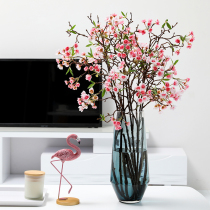 Simulation Apple flower living room table decoration fake flower flower arrangement bouquet large branch floor Vase decoration put real flower