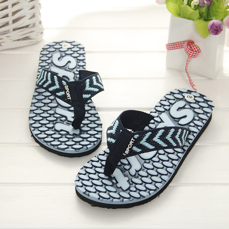 2017 người đàn ông mới của mùa hè cá tính flip-flops kéo vỏ nhỏ với cùng một bãi biển giày dép nam