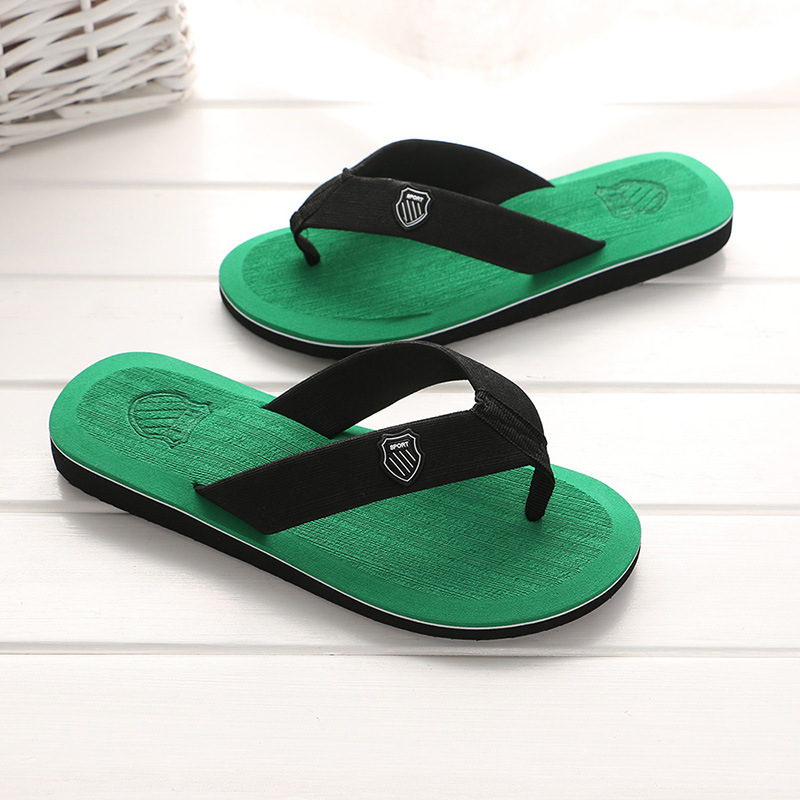 2017 người đàn ông mới của mùa hè cá tính flip-flops kéo vỏ nhỏ với cùng một bãi biển giày dép nam