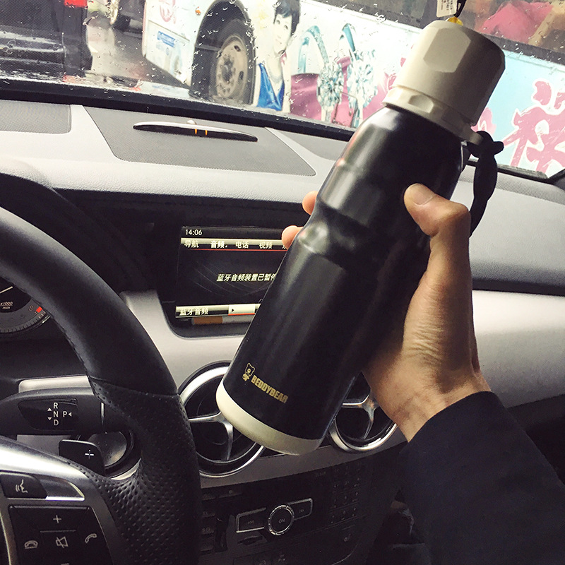 Cup Bear Sport Kettle Insulation Cup Large Capacity Stainless Steel Flagship Store Official Fitness Water Glass King of the same section