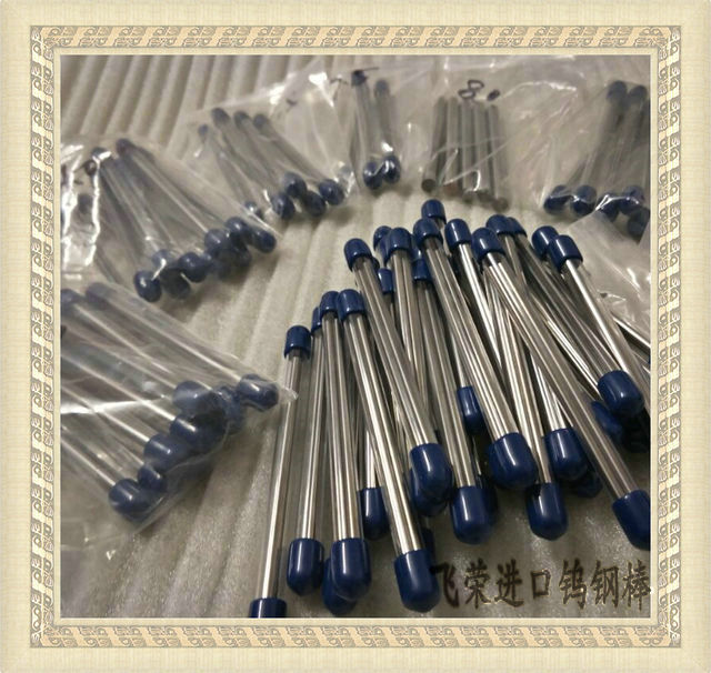 Germany K44 imported tungsten steel rod wear-resistant super hardness 92 ° carbide fine grinding rod 2345678 10mm