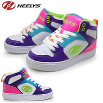  United States new student runaway shoes girls fashion ultra-light women and children high-top roller skating flying shoes frozen