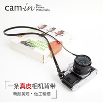 cam-in Micro Single camera GR3 Digital black card Shoulder strap Leather camera Sony strap 9mm thin strap 320