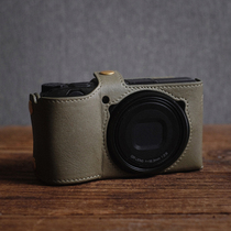 cam-in Ricoh GR3 camera holster GRiii special custom leather camera bag half set of cowhide protective cover