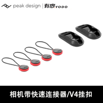 PeakDesign peak design anchor links Camera strap Wristband Connector Shoulder strap Quick release lanyard