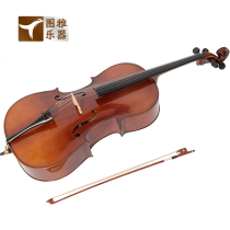 Artisanal Sub-Light Cello Beginners Practice Playing Adult Child Exam Grade Gift Accessories Package String Bow CF-300