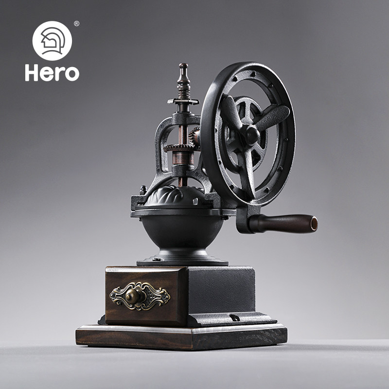 Hero Vintage Hand CrankEd Bean Grinder Home Coffee Bean Grinder Manual Coffee Machine Mill X-5