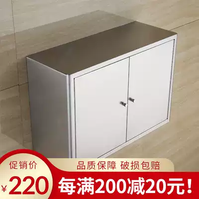 Stainless steel storage cabinet Kitchen overall cabinet Bowl and plate cabinet storage cabinet Powder room wall-mounted storage cabinet Bathroom wall cabinet