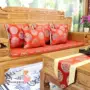 Mới sofa phong cách Trung Quốc đệm sofa gỗ rắn đồ gỗ arhat nệm ghế ăn đệm mat xốp chống trượt đáy có thể tháo rời và có thể giặt thảm trải ghế gỗ