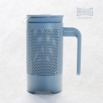 Japanese rivers method press pot coffee maker household high temperature resistant glass liner coffee press pot 350ml