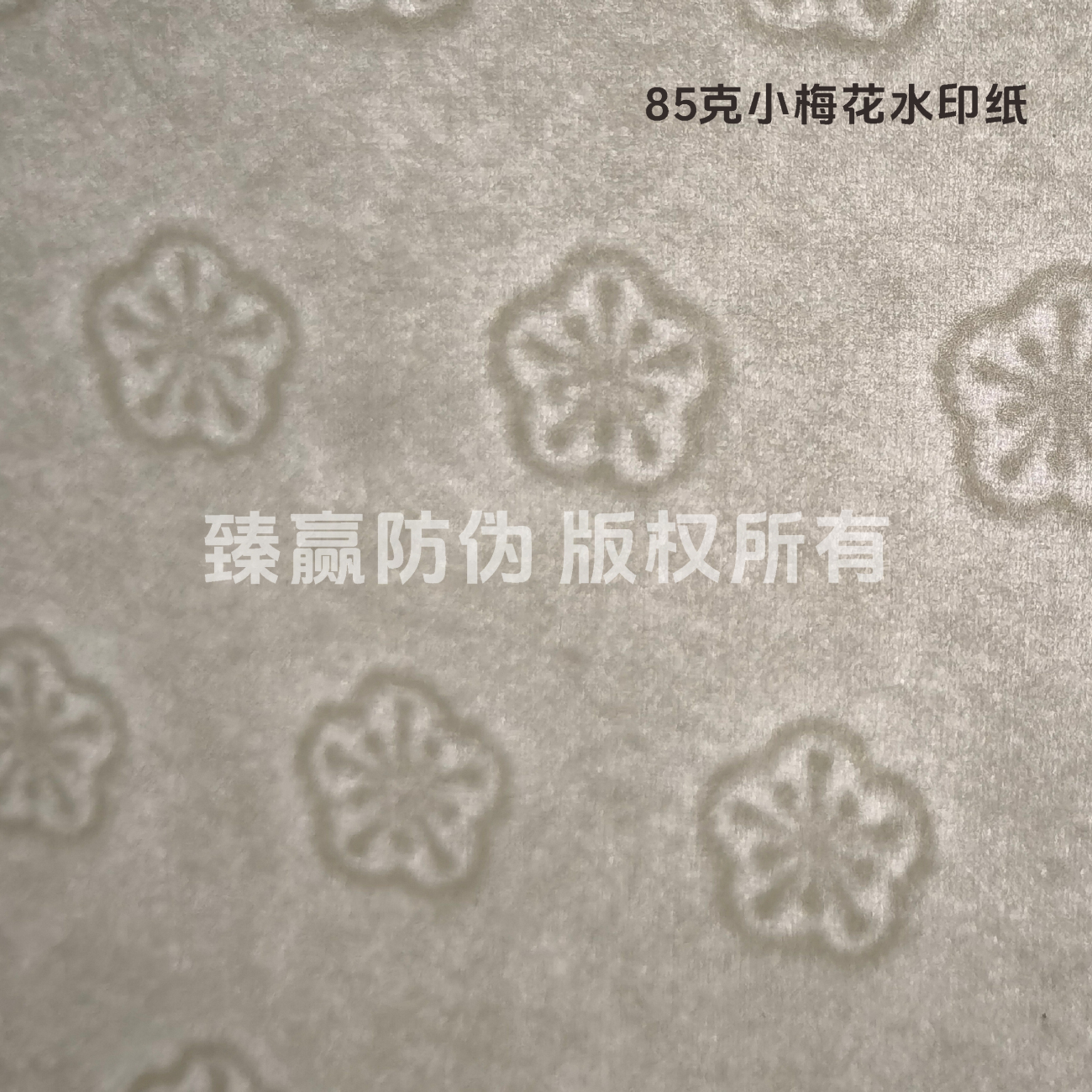 85克小梅花水印纸