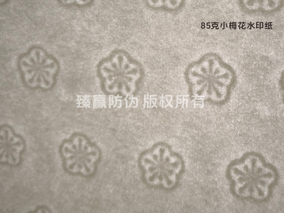 85克小梅花水印纸