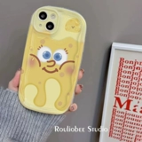 Huawei, honor, xiaomi, apple, милый мультяшный совместимый чехол для телефона *S, S10, iPhone13, прозрачный защитный чехол, 9/8, 40