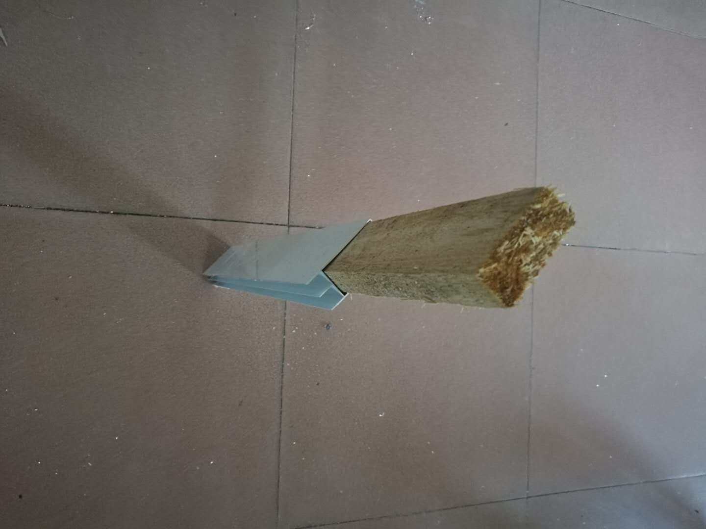 Factory direct sales 2 0X4 5 square wood double slot cabinet special square wood tile cabinet square wood aluminum alloy square wood