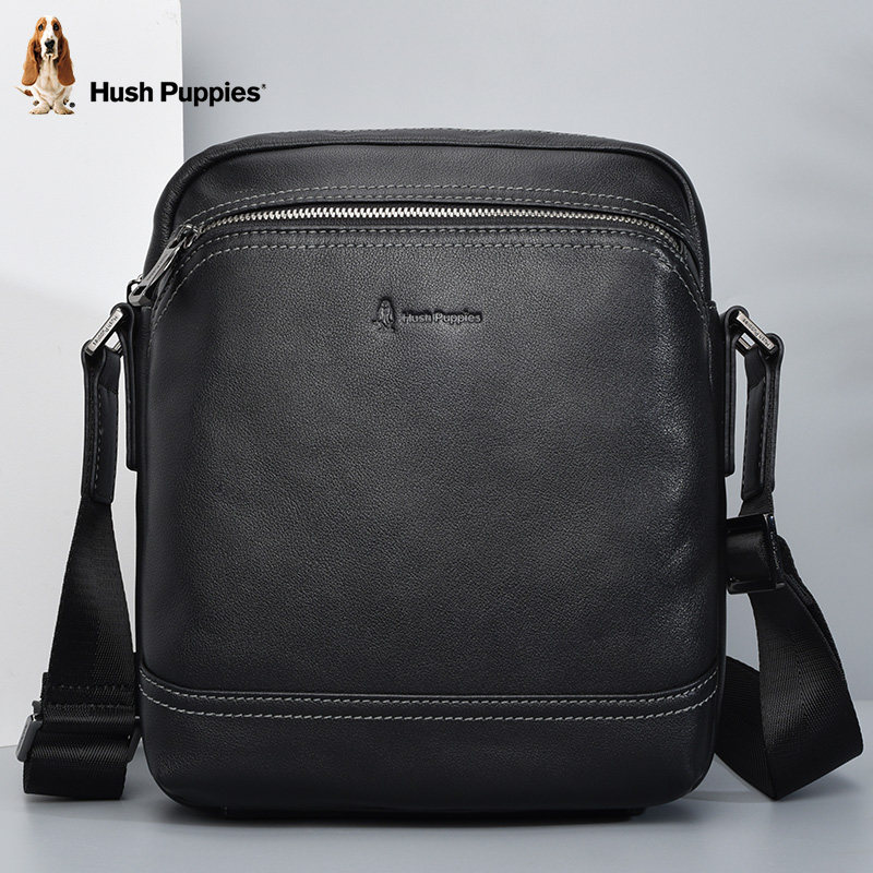 Leisure Steps Single Shoulder Bag Men Skew Satchel Backpack Genuine Leather Large Capacity Business Casual Bull Leather Fashion Trendy Men's Bag-Taobao