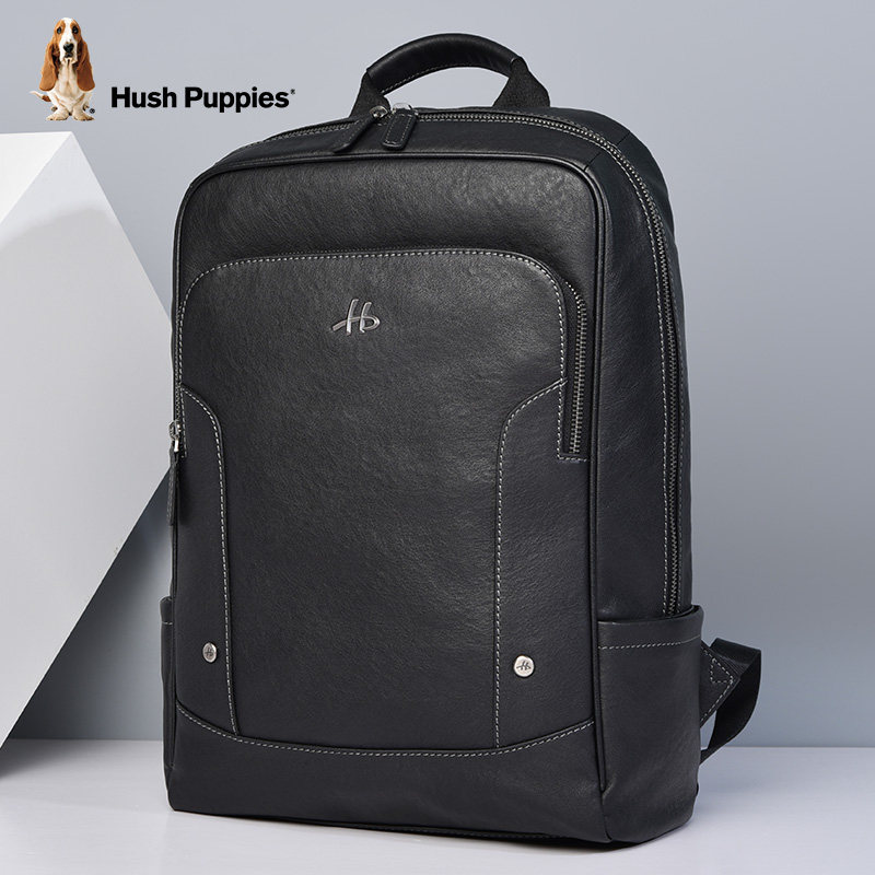 Hui Richter Shoulder Bag Men Leather Luggage Travel Fashion Trend Mass Capacity Computer Pack Simple Men Pack