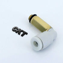 SMC type mini lengthened pneumatic thread quick plug elbow KJW04-M5 KJW06-M6 KJW06-01S