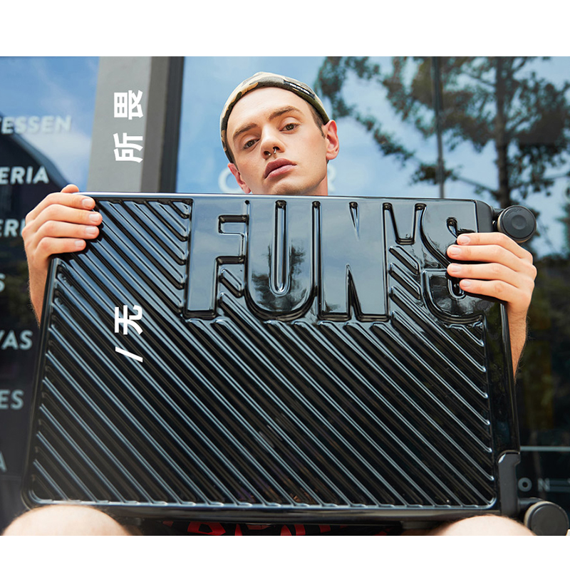 Not Lemei 2022 new suitcase women's ins net red pull-lever box universal wheel suitcase submale large capacity 28