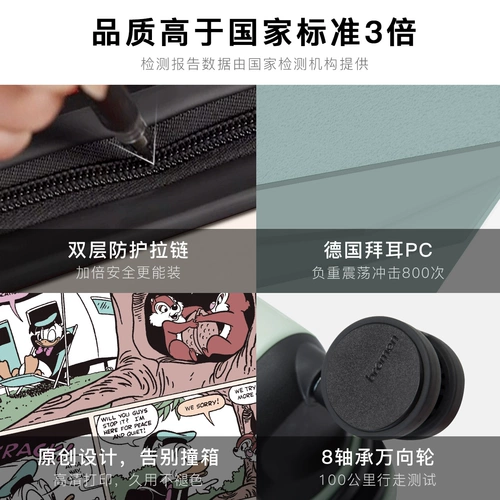 Дисней, комиксы, чемодан для путешествий, 20 дюймов