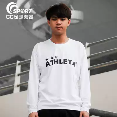 Long-sleeved football suit Men's long-sleeved T-shirt football running top ATHLETA training suit Team uniform 02298