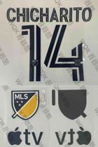 美职联MLS洛杉矶银河2023赛季印字臂章 14号小豌豆 海洋联名可用
