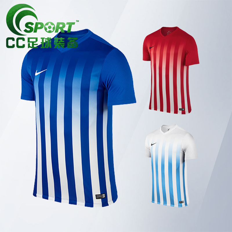 Nike Nike football uniform short-sleeved men's and women's adult club jersey team uniform custom football uniform 743361