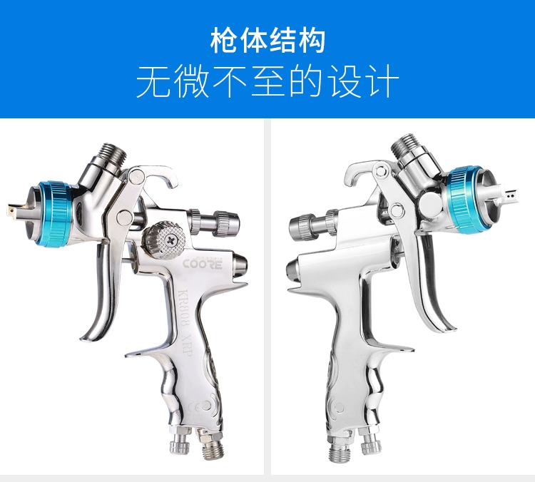 1000B súng phun 4000B ô tô kim loại tấm nội thất sơn phủ súng cao nguyên tử hóa nồi súng phun sơn 1.3 cỡ nòng súng phun sơn điện cầm tay súng phun sơn w 71