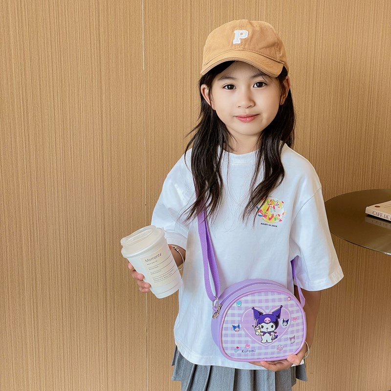 超美しいクロミ子供用バッグ、女性のかわいいクロスボディバッグ、ファッショナブルな小銭入れ、子供用バッグ、女の子用携帯電話バッグ。