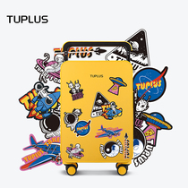 TUPLUS Passera Pull Rod Box Suitcase Creative Stickers Irregular collage suitcase Suitcase Sticker Waterproof Stickers