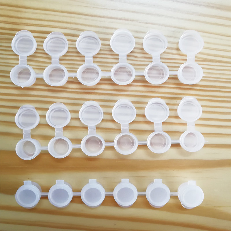 2ml6 Lieven body Propylene Paint Empty box Six Lieven Empty Paint Box multi-body paint strip