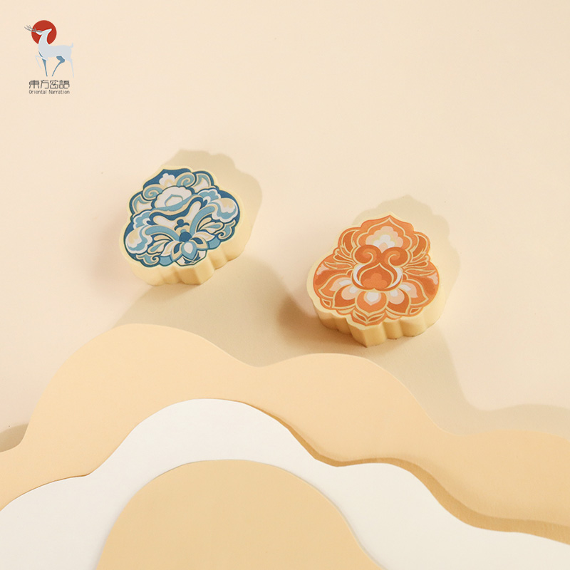 Oriental dense language to beauty Dunhuang rubber eraser suit students use gift souvenir designer original