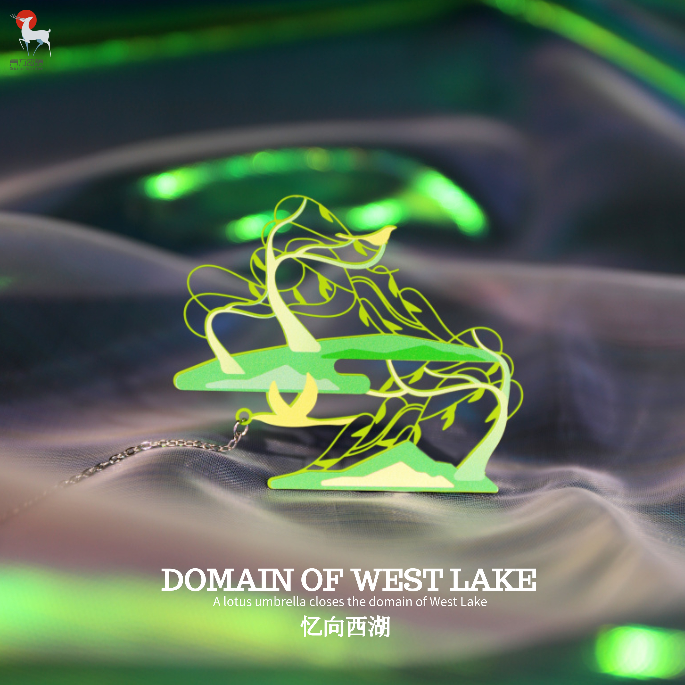 Original Handpainted West Lake ten View China Wind Ancient Wind Exquisite Hollowed-out Metal Bookmark Creative Stationery Teacher's Festival Gift