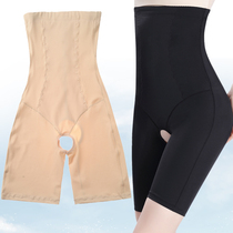 Buckle-free high-waist shapewear production incognito thin section reduced waist back belly hip pants Belly corset body pants