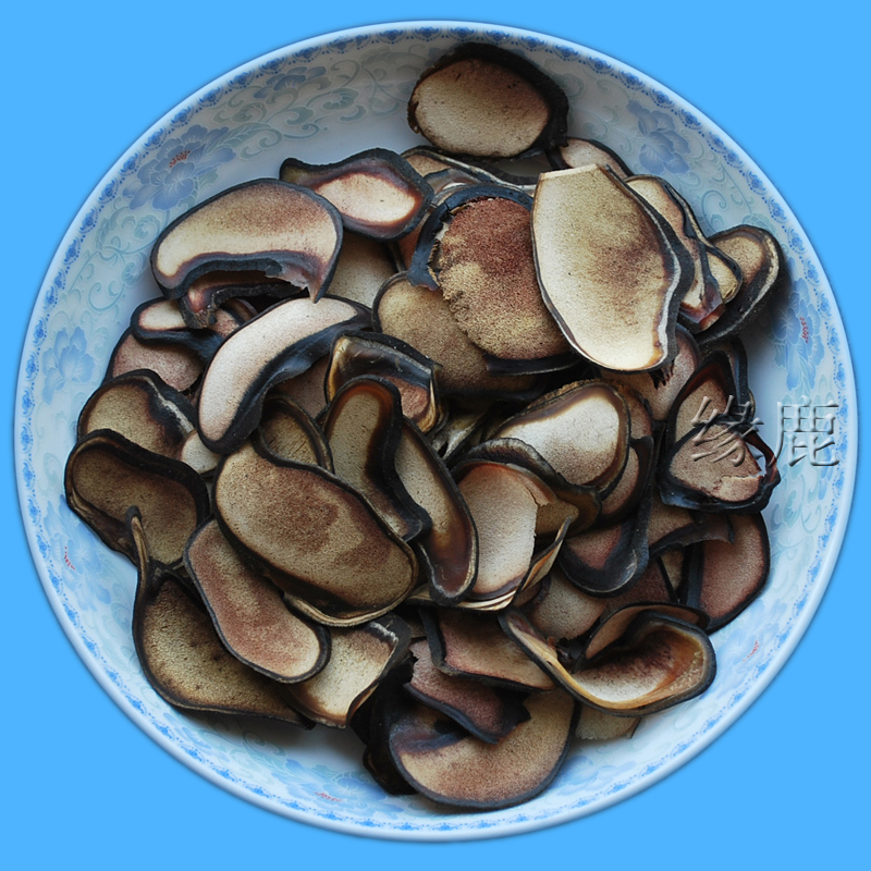 Authentic white powder antler sheet residual crushed with blood non-edge angle material