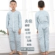 Trẻ em nam 2-5 tuổi 3 mùa thu và mùa đông 6 dày 7 trẻ em đồ ngủ cotton mảnh mùa thu và mùa đông trẻ em ấm áp áo trẻ em