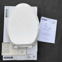 KOHLER original toilet cover K-4713T-0 French arc slow down toilet cover K-3384 3466 3323