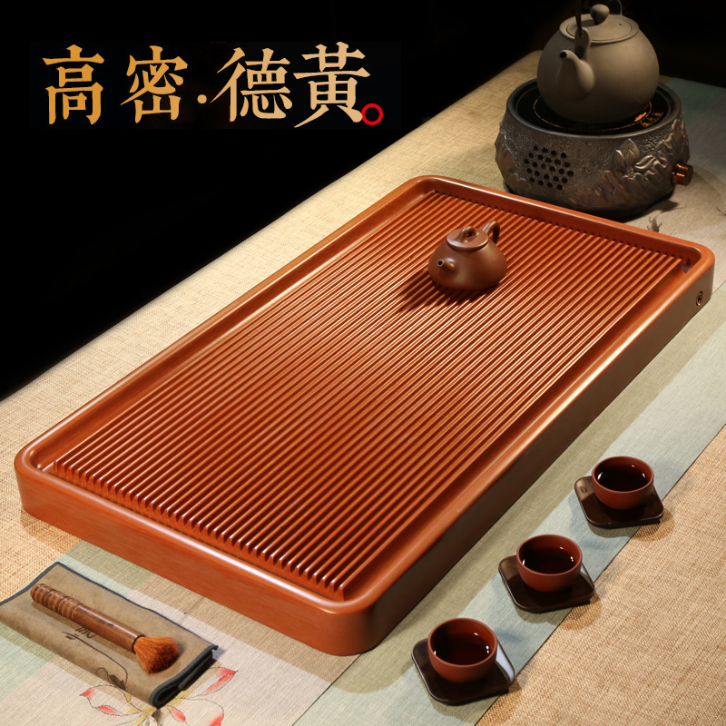 Bakelite tea tray German large solid wood tea table home living room simple tea table tea sea office kung fu tea set