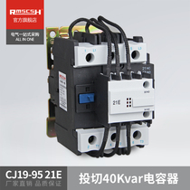 CJ19-95 CJ19-95 21E switching capacitive contactor silver contact 220380 V capacitive cabinet capacitor CDC9-95A